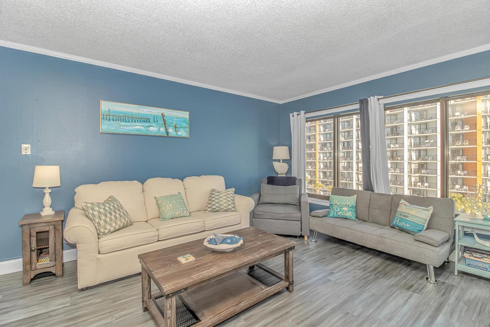 אפרטהוטל מירטל ביץ' Good Time Charlies Oceanfront Retreat מראה חיצוני תמונה