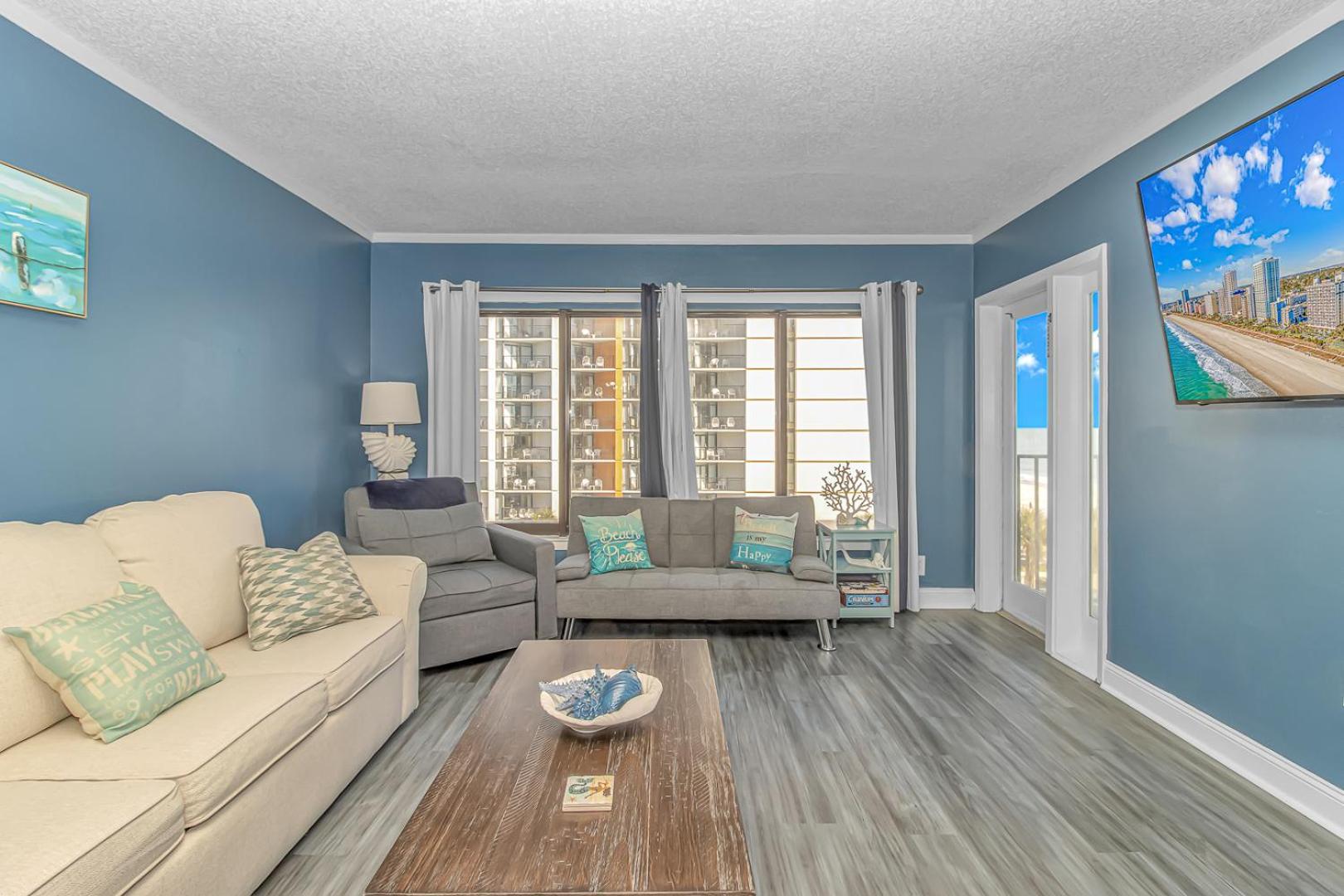 אפרטהוטל מירטל ביץ' Good Time Charlies Oceanfront Retreat מראה חיצוני תמונה